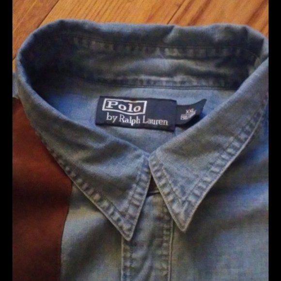 MENS POLO RALPH LAUREN VINTAGE BUTTON DWN SIZE XXL - Picture 2 of 5